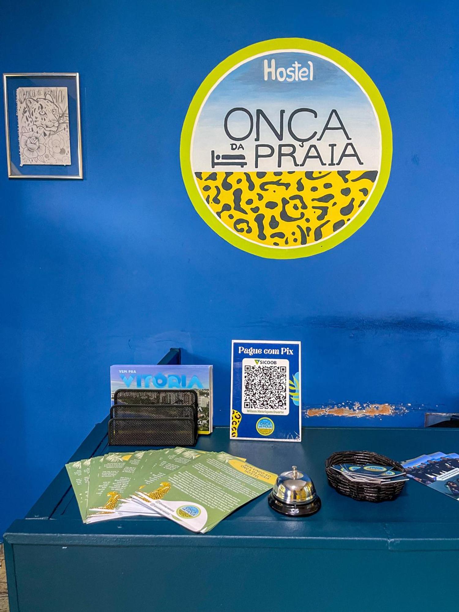 Onca Da Praia Hostel Витория Экстерьер фото