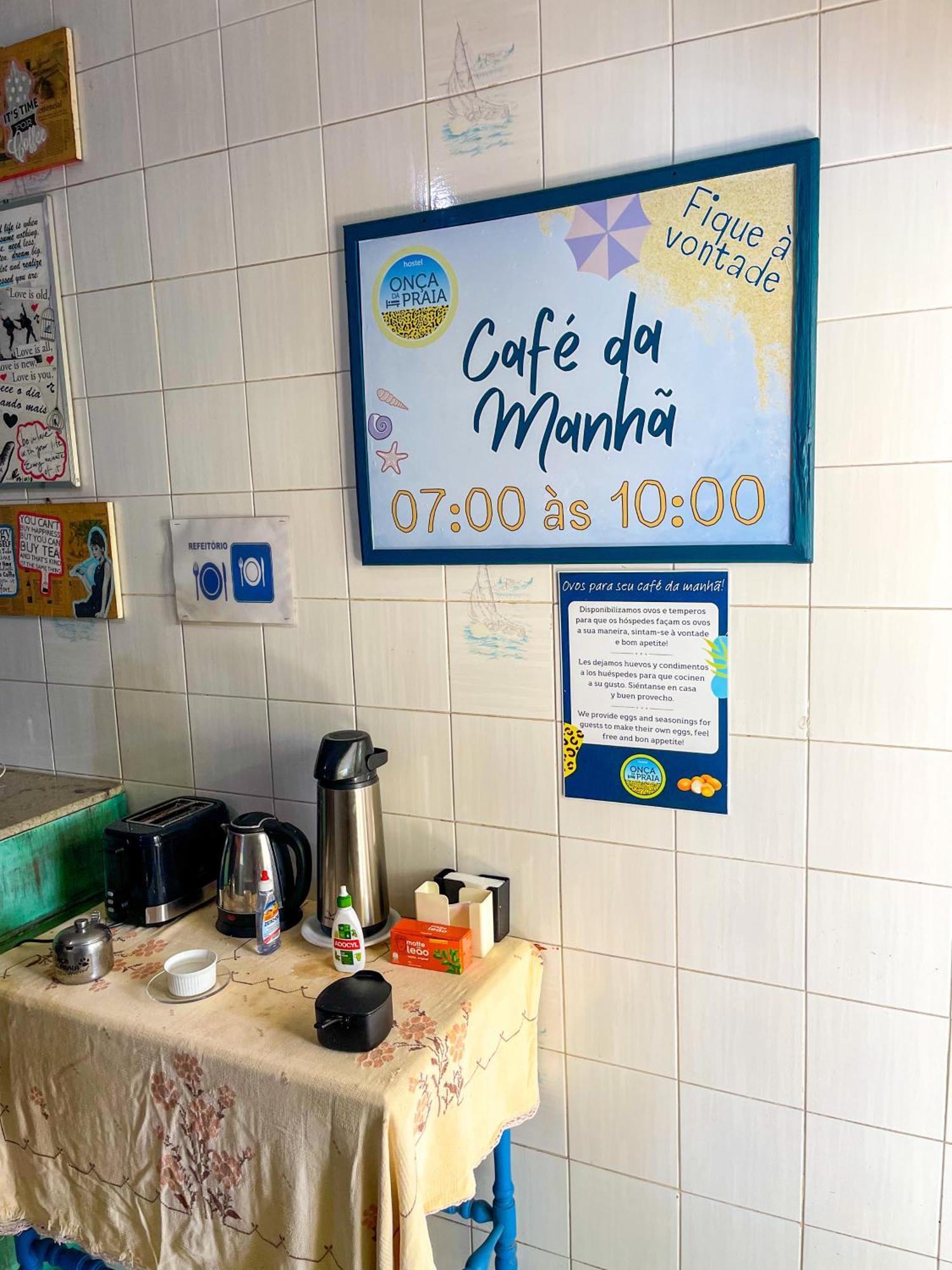 Onca Da Praia Hostel Витория Экстерьер фото