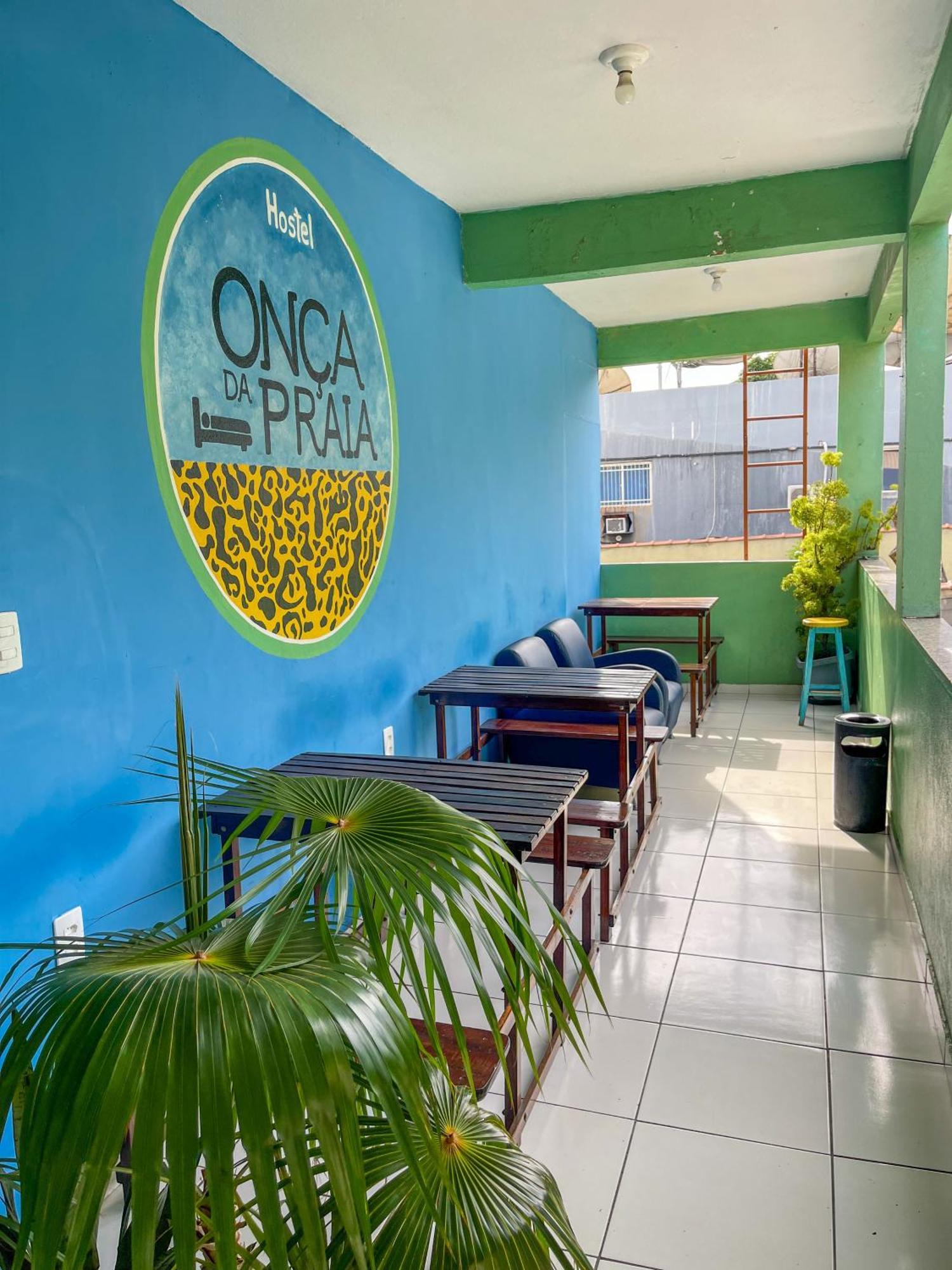 Onca Da Praia Hostel Витория Экстерьер фото